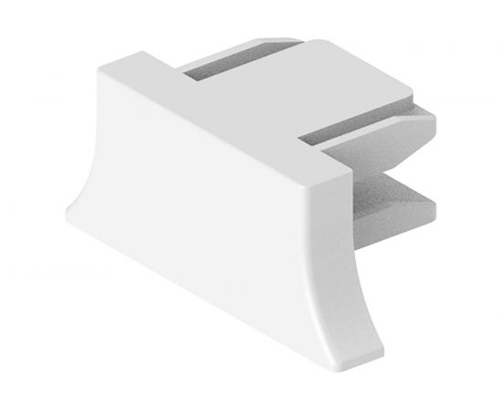 Заглушка пластиковая для шинопровода FERON белый, LD1011, 41884 