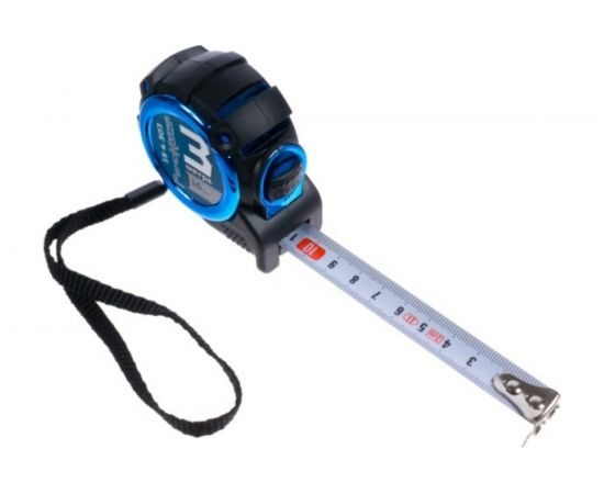 Рулетка РемоКолор RemoStar, обрезиненный корпус, усиленная лента, автостоп, 3мх16мм, 15-4-303 