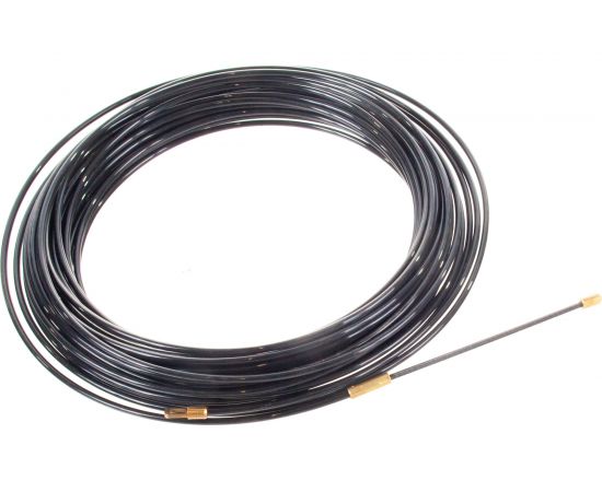 Зонд для протяжки кабеля 20м 4D черный Electraline 61055 