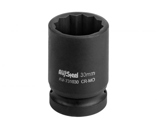 Головка ударная двенадцатигранная (30 мм; 3/4""DR) AV Steel AV-731030 