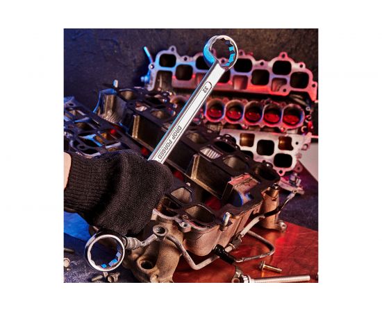 Гаечный накидной коленчатый ключ REXANT 30х32 мм 12-5866-2 – изображение 2