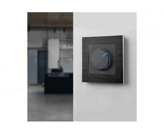 Рамка W0011708, на 1 пост Aluminium черный алюминий a050949 – изображение 2