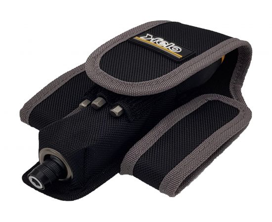 Трещотка Felo Ergonic K 1/4, поворотная, с набором бит в чехле, 16 предметов 06071604 – изображение 2