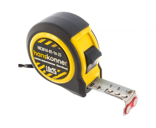 Рулетка Hanskonner 10x25 HK2010-03-10-25 – изображение 3