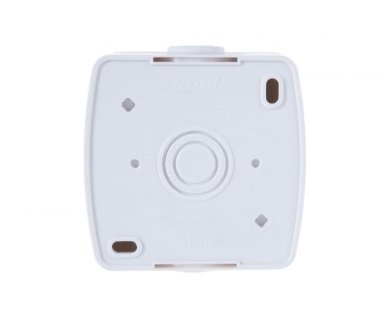 Двойной выключатель Lezard NATA с подсветкой, белый 710-0200-112 – изображение 3