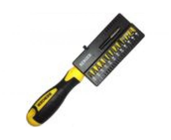 Набор: отвертка с битами на пластиковом держателе, 13шт Berger BG BG1072 – изображение 3