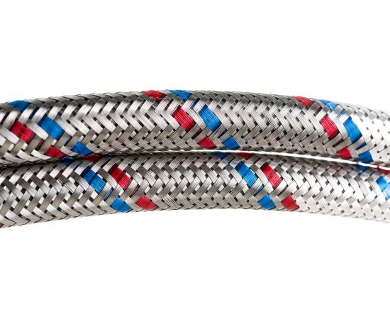 Гибкая подводка для смесителей Gigant 1/2""хМ10x80 см, г/ш P-80-M10 – изображение 3