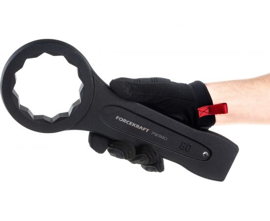 Накидной ударный односторонний ключ FORCEKRAFT FK-79380 80мм 26963 – изображение 3