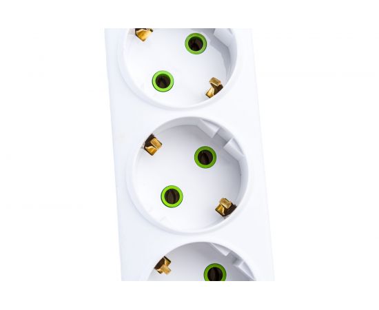 Удлинитель Lezard LETITIA с заземлением 6 входа 3 метра с выключателем 721-0603-602 – изображение 4