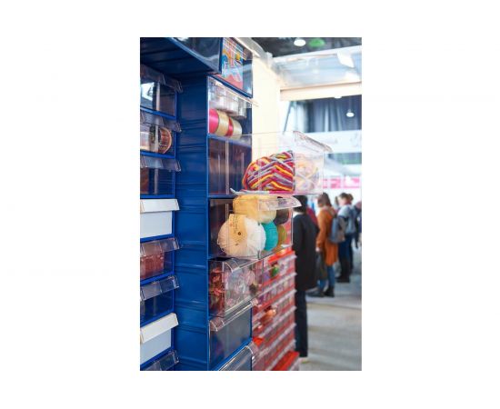 Пластиковый короб СТЕЛЛА-ТЕХНИК 212x328x126 мм, комплект 2 штуки С-501-А-2К синий-прозрачный – изображение 5