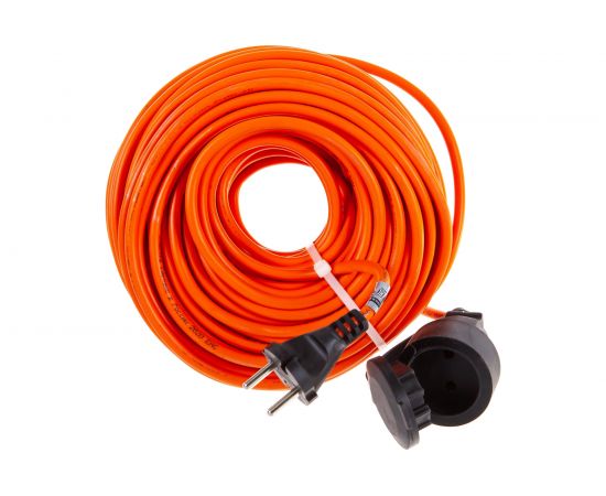 Удлинитель шнур Партнер-Электро GardenLine б/з ПВС 2х0,75 6A 30м IP 44 US101A-130OR 