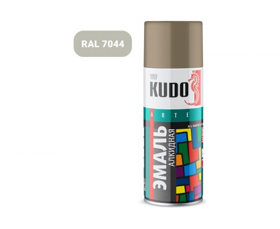 Универсальная эмаль KUDO серо-бежевая 11589767 