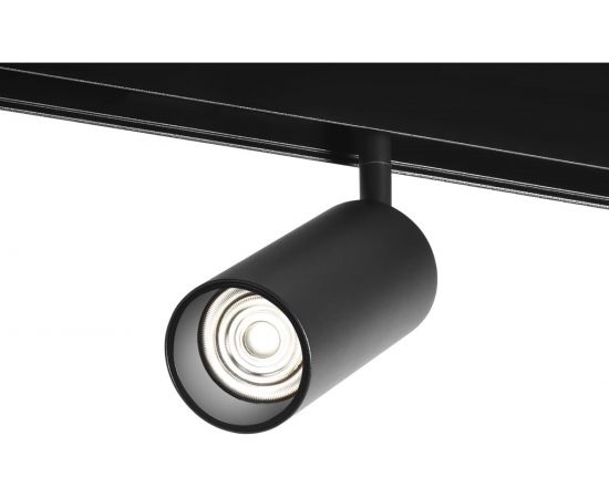 Трековый светодиодный магнитный светильник Wolta, 12Вт, 4000К, 48В, IP40, черный WMLS-12W/02B 