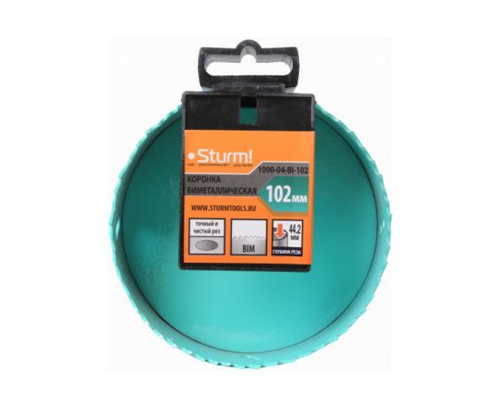 Коронка BI-METAL 102 мм Sturm 1090-04-BI-102 