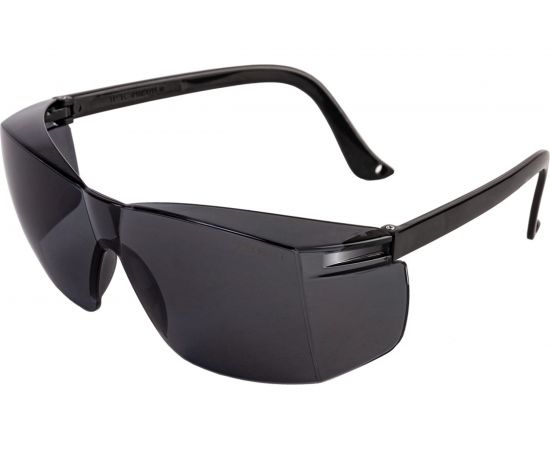 Защитные очки открытого типа Jeta Safety дымчатые линзы из поликарбоната JSG711-S 