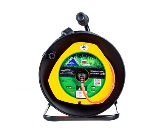 Удлинитель с выносной розеткой Партнер-Электро GardenLine б/з ПВС 2х1 10A 30м IP 44 UG102B-130BL 