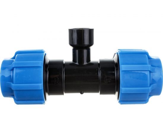 Тройник с внутренней резьбой ПОЛИТЭК 40х3/4х40 52403440 