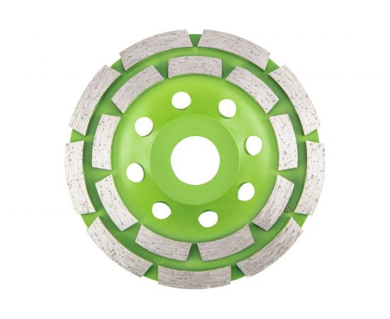 Диск алмазный шлифовальный 125х22.2х5 мм, двойной сегмент VERTO 61H437 