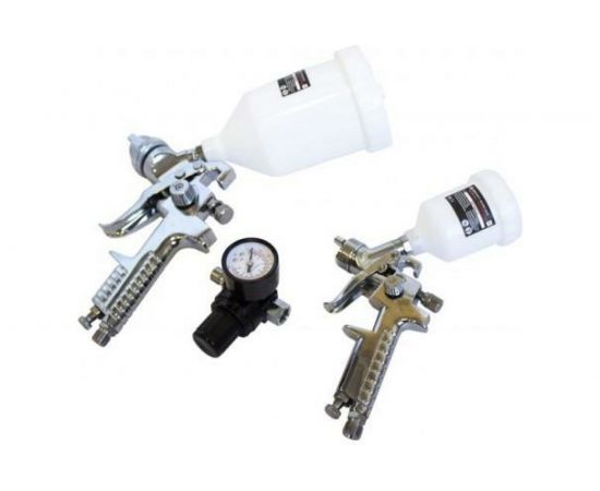 Набор краскораспылителей с регулятором давления FORCEKRAFT 3 предмета FK-R8826 50327 