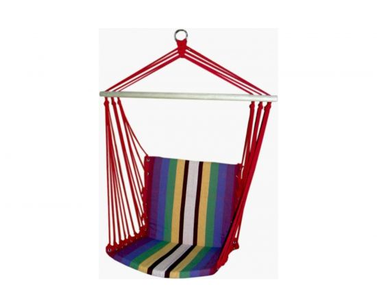 Гамак-кресло Garden story цветной, хлопок, разноцветная полоска WR-F06C 