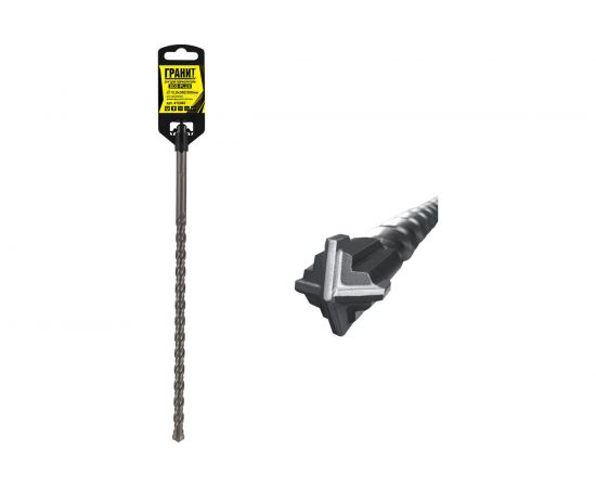 Бур Quadro-X (12.0х360/300 мм; SDS-plus) ГРАНИТ 412360 