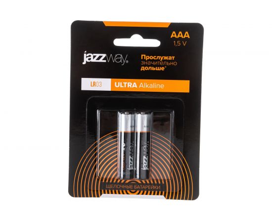 Алкалиновая батарейка JazzWay LR03 Ultra PLUS BL-2 5008168 