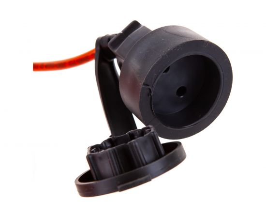 Удлинитель шнур Партнер-Электро GardenLine б/з ПВС 2х0,75 6A 30м IP 44 US101A-130OR – изображение 2