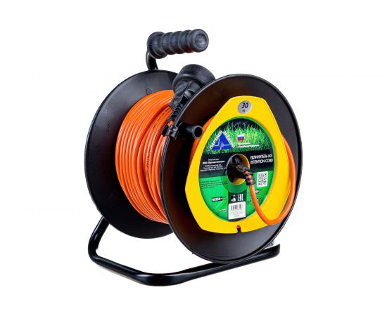 Удлинитель с выносной розеткой Партнер-Электро GardenLine б/з ПВС 2х1 10A 30м IP 44 UG102B-130BL – изображение 2