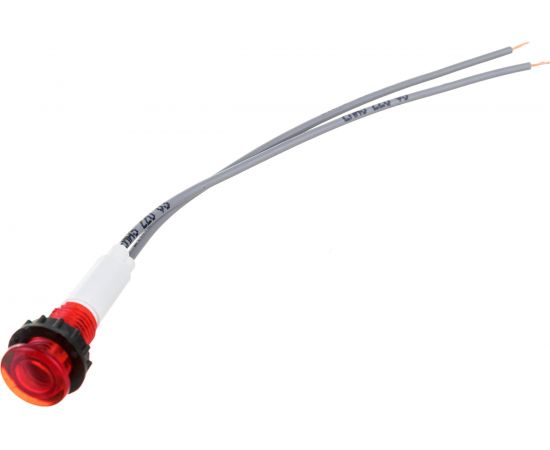 Сигнальная арматура Emas 10мм красная с неоновой лампой S100NK – изображение 2