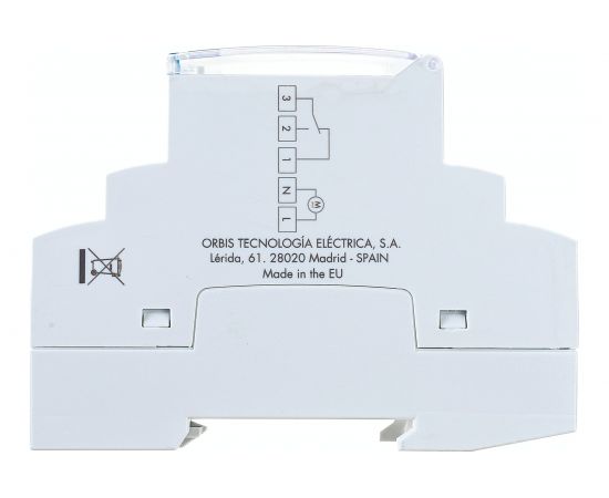 Модульное суточное реле времени Orbis SUPRA D OB290132N – изображение 2