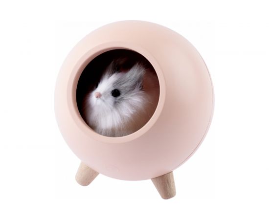 Детский ночник ЭРА светильник светодиодный NLED-468-1W-P хомяк розовый, Б0052816 – изображение 3