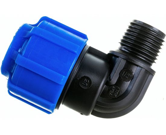 Отвод с наружной резьбой ПОЛИТЭК 20х1/2 50012012 – изображение 3