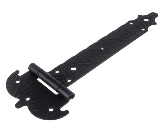 Фигурная петля-стрела Домарт серия ЯРОСЛАВЛЬ 300 мод 4 (кованая; черный) 171086 – изображение 3