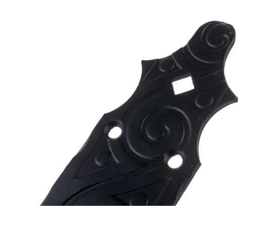 Фигурная петля-стрела Домарт серия ЯРОСЛАВЛЬ 300 мод 4 (кованая; черный) 171086 – изображение 4