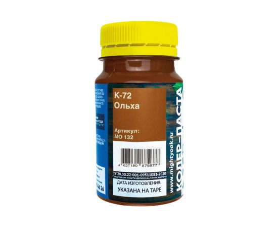 Колер-паста для масла и воска Mighty Oak К-72 (ольха; 100 мл) MO132 – изображение 4