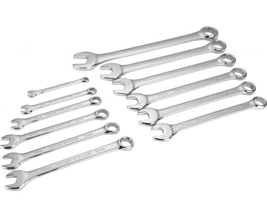 Набор комбинированных гаечных ключей DEKO DKHT12 (12 предметов) 065-0972 – изображение 4