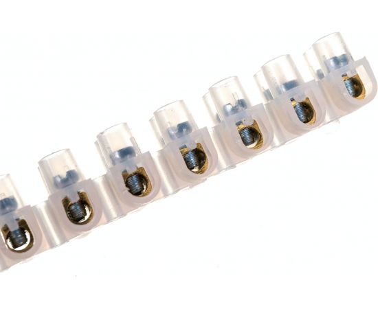 Клеммная винтовая колодка STEKKER линейка 12 штук, полиэтилен, LD227-6A DIY 39899 – изображение 4