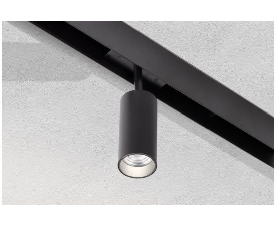 Трековый светодиодный магнитный светильник Wolta, 12Вт, 4000К, 48В, IP40, черный WMLS-12W/02B – изображение 5