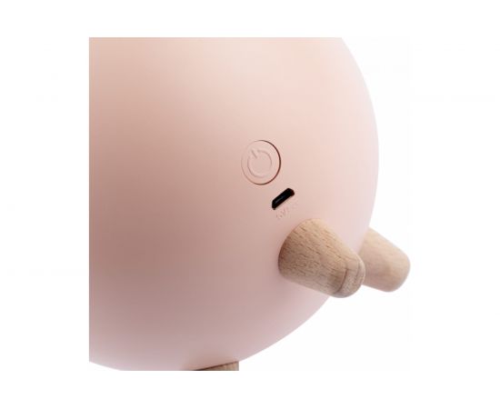 Детский ночник ЭРА светильник светодиодный NLED-468-1W-P хомяк розовый, Б0052816 – изображение 6