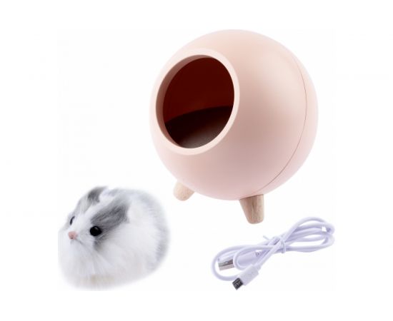 Детский ночник ЭРА светильник светодиодный NLED-468-1W-P хомяк розовый, Б0052816 – изображение 8