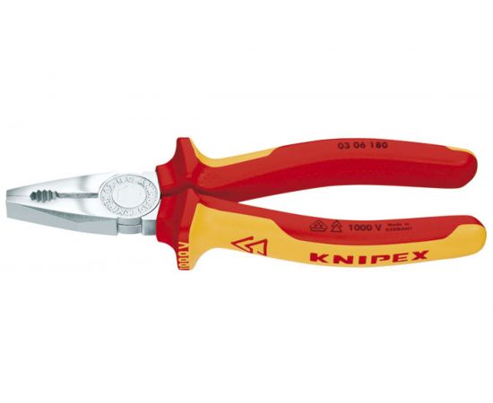 Диэлектрические пассатижи KNIPEX KN-0306200SB 