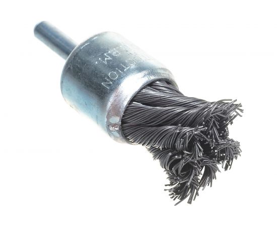 Щетка-крацовка круговая со стержнем 22 мм VOREL 06995 