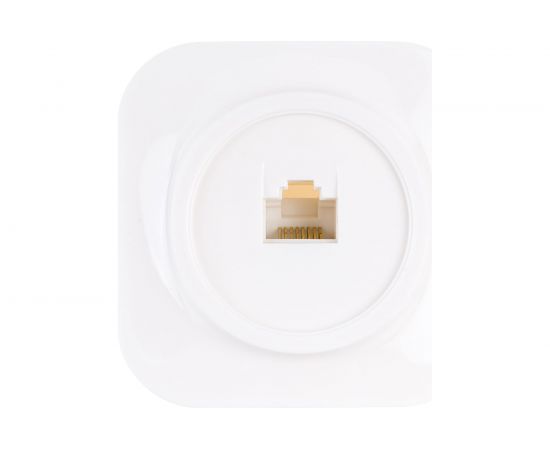 Компьютерная одноместная розетка IONICH о/у, 1А, RJ45, белая еврослот 1422 