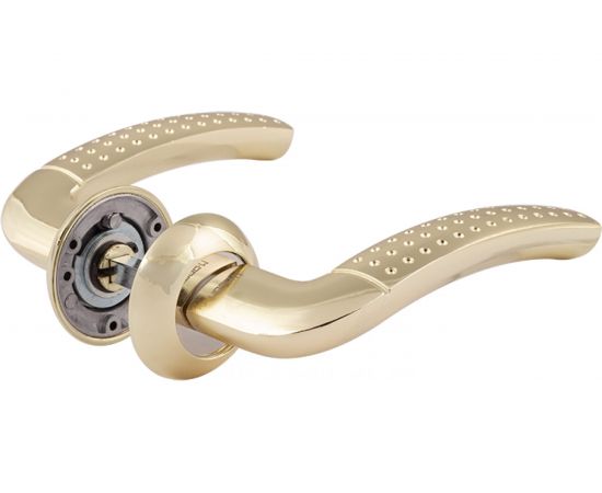 Дверная ручка НОРА-М 96А AL золото 15429 