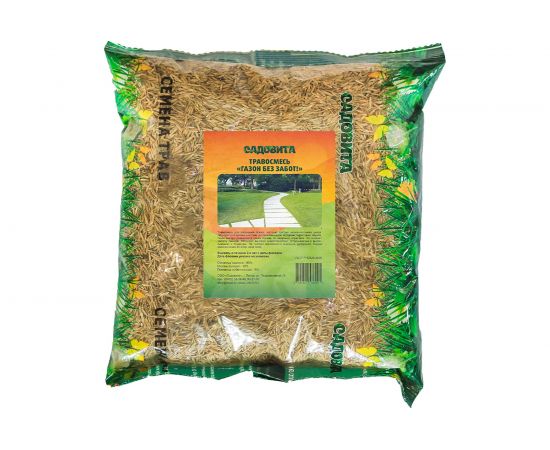 Семена САДОВИТА Газон без забот 0.5 кг 00097412 