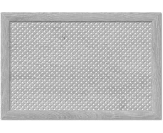 Экран для радиатора Стильный Дом Глория 90х60 см, дуб серый v546834 