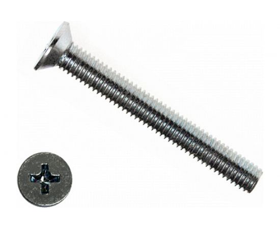 Винт КРЕП-КОМП потайной НЕРЖАВЕЙКА DIN965 А2 6х90 200шт впн690 