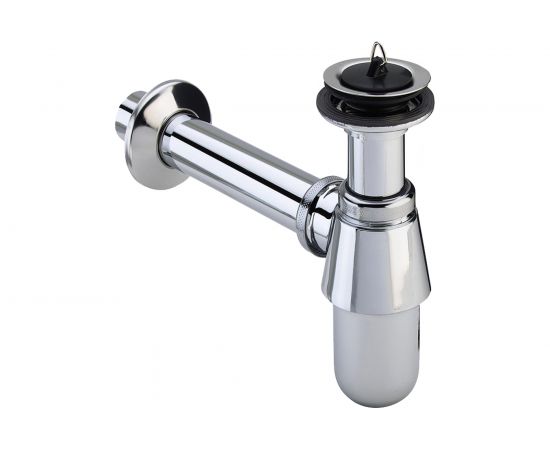 Бутылочный сифон для раковины Viega хром, латунь 366681 00008809 