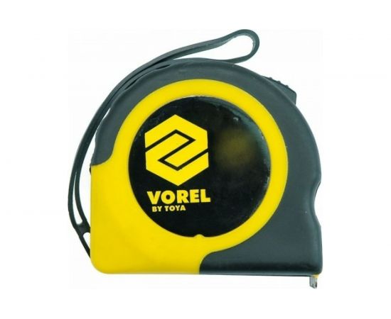 Рулетка VOREL 7,5м х 19мм обрезиненный корпус 10109 