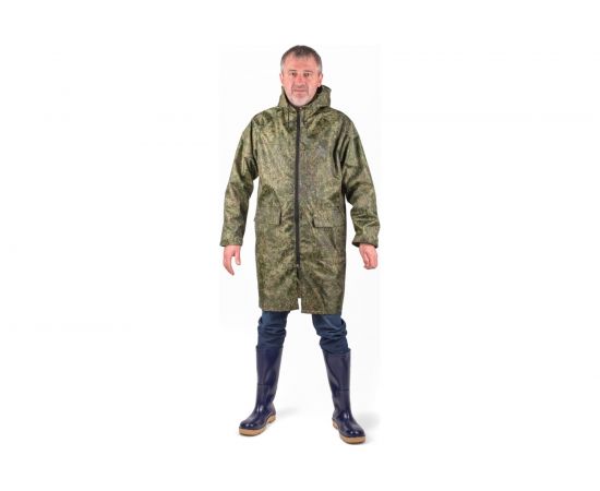 Влагозащитный плащ-дождевик БЕРТА камуфляжный, рост 170-176 800-56-58 